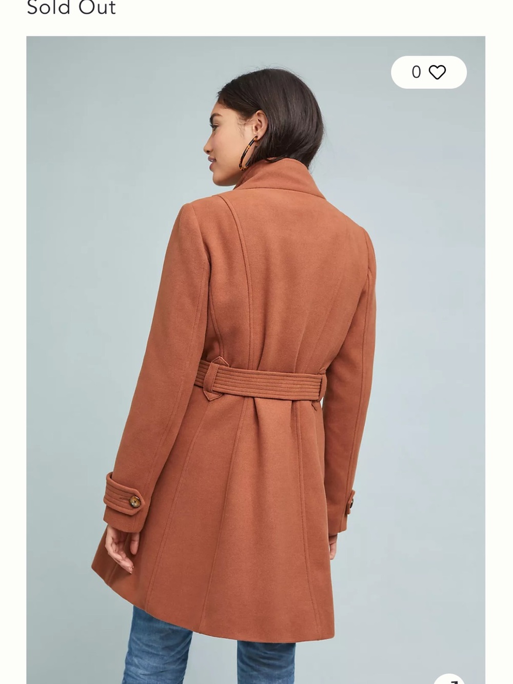 Cartonnier Shania Belted Coat - Picture 2 of 9